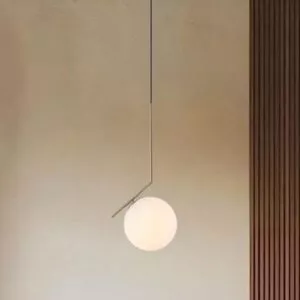 Đèn thả decor – thiết kế moonlight, khung kim loại si vàng đồng cao cấp TDC-81