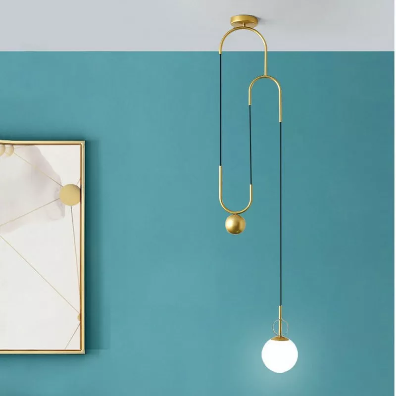 Đèn thả decor - thiết kế Moonlight treo đứng nghệ thuật TDC-1160 - Hình ảnh 2
