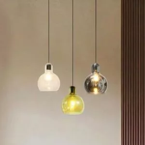 Đèn thả decor – thủy tinh thiết kế hình hồ lô TDC-50