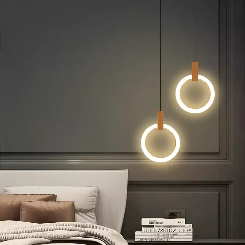 Đèn thả decor - thiết kế vòng tròn, led hiện đại TDC-94 - Hình ảnh 8