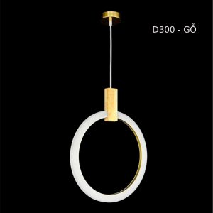 Đèn thả decor – thiết kế vòng tròn, led hiện đại TDC-94