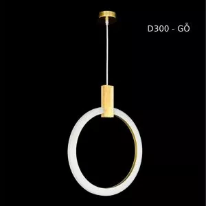 Đèn thả decor – thiết kế vòng tròn, led hiện đại TDC-94