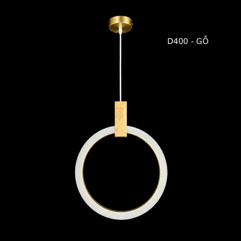 Đèn thả decor - thiết kế vòng tròn, led hiện đại TDC-94 - Hình ảnh 4