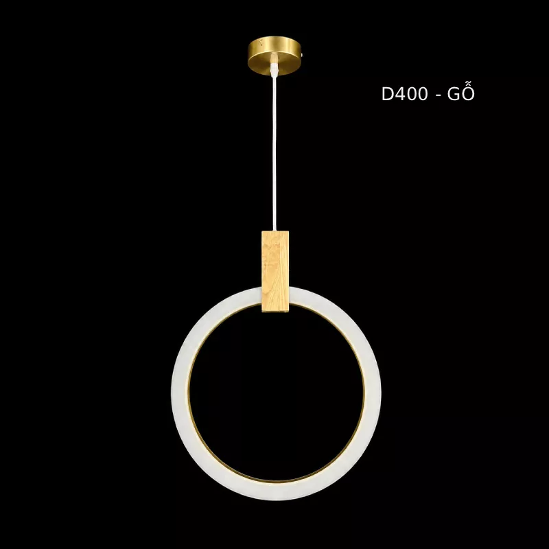 Đèn thả decor - thiết kế vòng tròn, led hiện đại TDC-94 - Hình ảnh 4