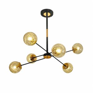 Đèn thả hiện đại – thiết kế chao thủy tinh nghệ thuật DT-84