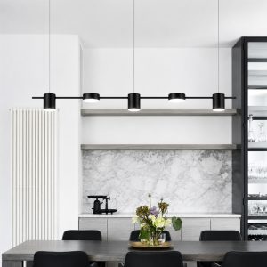 Đèn thả hiện đại – thiết kế kiểu ngang, 5 bóng LED DT-38