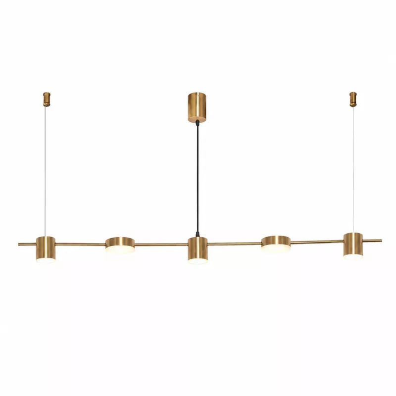 Đèn thả hiện đại - thiết kế kiểu ngang, 5 bóng LED DT-38 - Hình ảnh 3