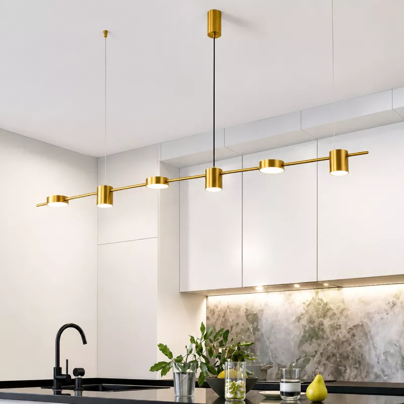 Đèn thả hiện đại - thiết kế kiểu ngang, 5 bóng LED DT-38 - Hình ảnh 4