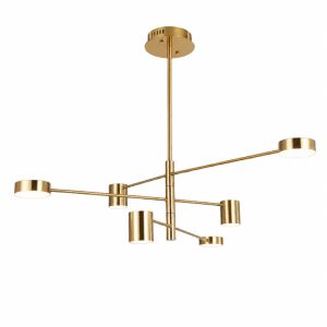 Đèn thả Led, 6 bóng thiết kế hiện đại DT-73