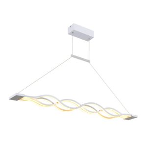 Đèn thả LED, thanh ngang, kiểu gợn sóng nghệ thuật DT-55