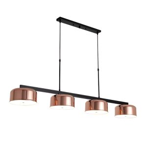 Đèn thả ngang phong cách Bắc Âu, màu vàng hồng DT-58
