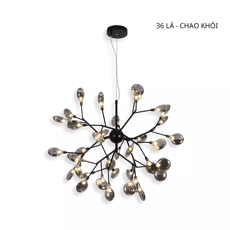Đèn thả nghệ thuật Hera, thiết kế thanh lịch, hiện đại TDC-12 - Hình ảnh 3