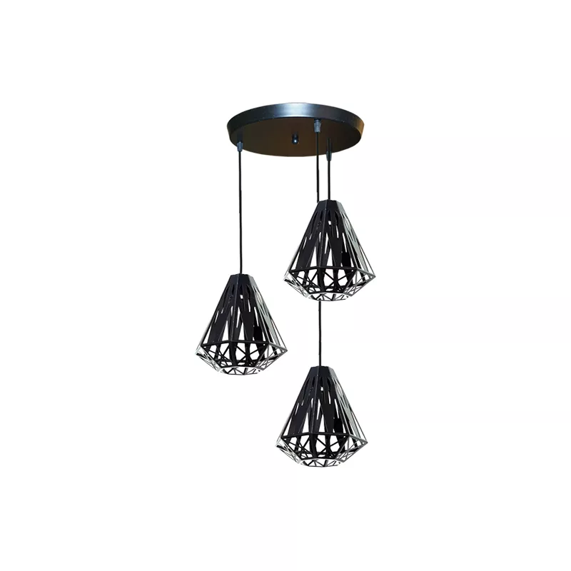 Đèn thả nhà bếp - bàn ăn thả chụp sắt TDC-28 - Hình ảnh 3