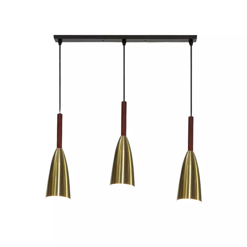 Đèn thả nhà bếp - bàn ăn, thả chụp sắt TDC-32 - Hình ảnh 3
