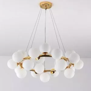 Đèn thả Nordic vòng tròn 25 bóng DT-61