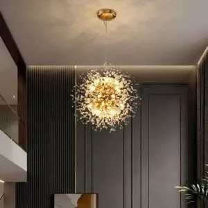 Đèn thả quả cầu kiểu hoa Bồ Công Anh TDC-2254