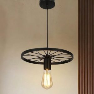 Đèn thả sắt giá rẻ, kiểu bánh xe đơn TDC-02