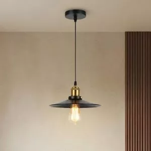 Đèn thả sắt hình đĩa bay Retro TDC-08