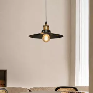 Đèn thả sắt hình đĩa bay Retro TDC-08
