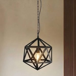 Đèn thả sắt hình khối TDC-71