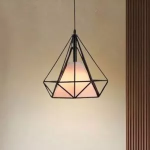 Đèn thả sắt hình kim cương TDC-05