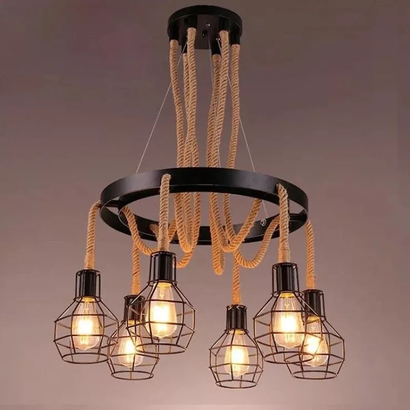 Đèn thả sắt phong cách cơ khí TDC-1031 - Hình ảnh 3