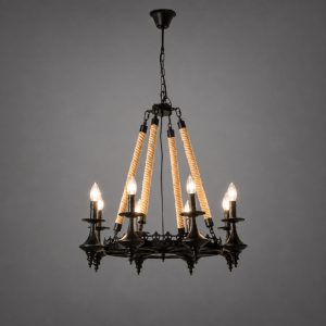 Đèn thả sắt phong cách cơ khí TDC-1032