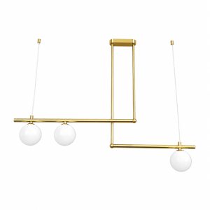 Đèn thả thanh ngang-3 bóng, phong cách Bắc Âu DT-75
