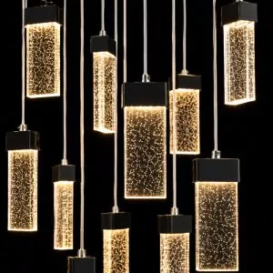 Đèn trang trí thông tầng-sảnh, miếng phale cao cấp DC-112