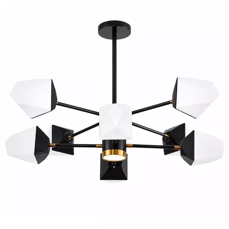Đèn thả trần phòng khách-bàn ăn, 8 bóng LED hiện đại DT-64 - Hình ảnh 2