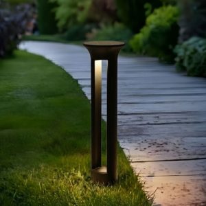 Đèn trụ đứng sân vườn, hành lang năng lượng mặt trời cao cấp DT-26