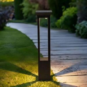 Đèn trụ đứng sân vườn, hành lang năng lượng mặt trời cao cấp DT-28