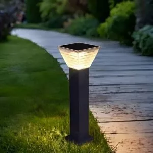 Đèn trụ đứng sân vườn, hành lang năng lượng mặt trời DT-15