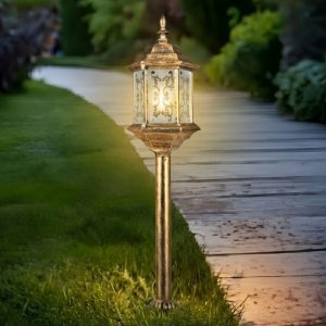 Đèn trụ đứng sân vườn, hành lang thiết kế cổ điển DT-18