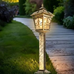 Đèn trụ đứng sân vườn, hành lang thiết kế cổ điển DT-23