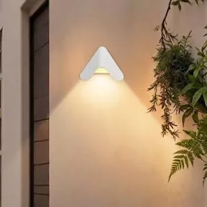 Đèn tường Led hiện đại ngoài trời, hắt 1 đầu, thiết kế nghệ thuật VNT-318