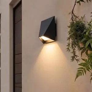 Đèn tường Led hiện đại ngoài trời, hắt 1 đầu, thiết kế nghệ thuật VNT-319