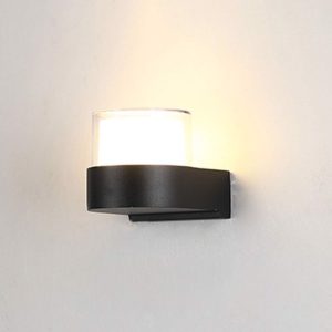 Đèn tường Led hiện đại ngoài trời, thiết kế hình khối trụ ,1 đầu VNT-380