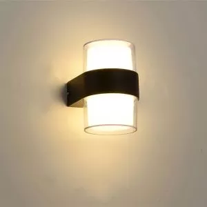 Đèn tường Led hiện đại ngoài trời, thiết kế hình khối trụ VNT-377