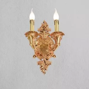 Đèn vách đồng nguyên chất thiết kế tay nến VD-157