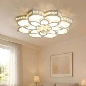 Đèn Ốp Trần Hiện Đại, Thiết Kế Bông Hoa Nghệ Thuật OT-019