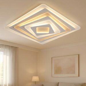 Đèn Ốp Trần Hiện Đại, Thiết Kế Hình Chữ Nhật OT-082