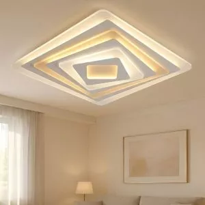 Đèn Ốp Trần Hiện Đại, Thiết Kế Hình Chữ Nhật OT-082