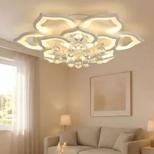 Đèn Ốp Trần Hiện Đại, Thiết Kế Bông Hoa, Phối Phale Nghệ Thuật OT-093