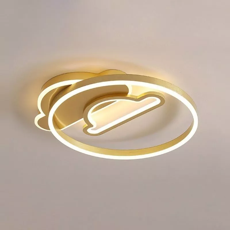 Đèn Ốp Trần Hiện Đại, Thiết Kế Hình Mây OT-026 - Hình ảnh 2