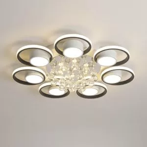 Đèn Ốp Trần Hiện Đại, Vòng Tròn Phối Phale Nghệ Thuật OT-021