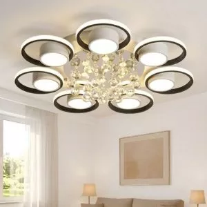 Đèn Ốp Trần Hiện Đại, Vòng Tròn Phối Phale Nghệ Thuật OT-021