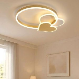 Đèn Ốp Trần Hiện Đại, Thiết Kế Hình Trái Tim OT-029