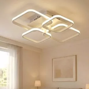 Đèn Ốp Trần Hiện Đại, Thiết Kế Ô Vuông Ghép Nghệ Thuật OT-065