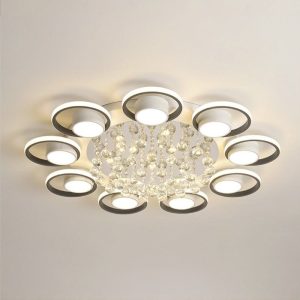 Đèn Ốp Trần Hiện Đại, Vòng Tròn Phối Phale Nghệ Thuật OT-023